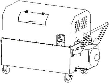 Elektrisches gefahrenes Hydraulikaggregat, 315 Stangen-Hochdruck-Hydraulikaggregat