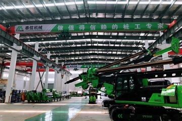 China TYSIM PILING EQUIPMENT CO., LTD usine