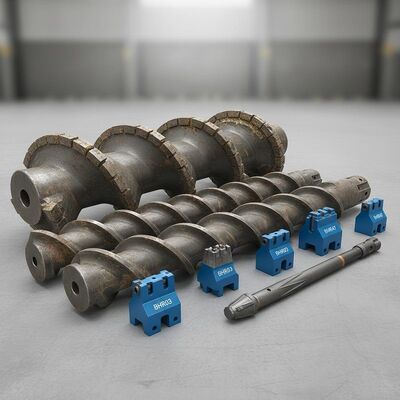 Fundamentbohrwerkzeuge mit 600-3000 mm Durchmesser und Betek-Werkzeughalter BHR03, BHR47 für Bauprojekte