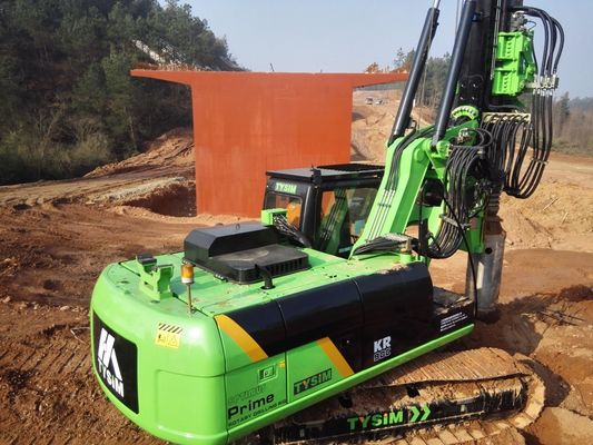 Hydraulisches Piling Rig mit 1200 mm Max Bohrdurchmesser und hydraulischer Joysticksteuerung für effiziente Baumaschinen