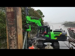 Kleine Drehbohrung Rig Portable Water Well Machine Tysim Kr50 mit 7 - Bagger 20t