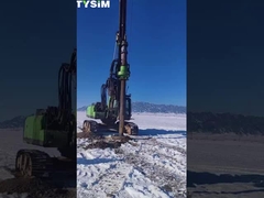 Hydraulische Piling-Rig-Mature Bagger 220 KN.m Drehmoment 64/51m Bohrtiefe