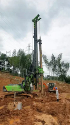 Aushubgerät Wasserbohrschachtle Bodenbohrgerät Felsbohrgerät KR150A 1300mm Hydraulisches Piling Rig