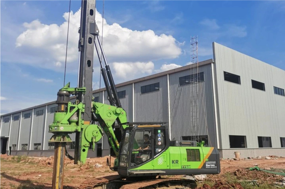 Aushubgerät Wasserbohrschachtle Bodenbohrgerät Felsbohrgerät KR150A 1300mm Hydraulisches Piling Rig
