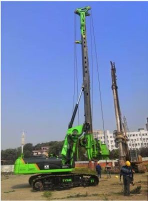 Jiangsu Hydraulic Piling Rig mit 4300mm Betriebsbreite 20mm Max Pile Tiefe und Hydraulic Joystick Steuerung für Fundament Installation
