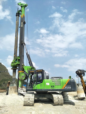 12 m Boomlänge Hydraulisches Piling Rig für Pilingarbeiten CE-zertifiziert KR150C