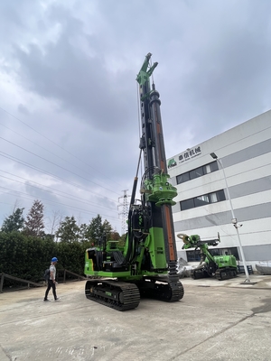 Piling-Arbeit garantiert KR150C leistungsstarke hydraulische Piling-Rig mit Cummins QSM11 Motor und 21 t oder mehr Bagger Größe