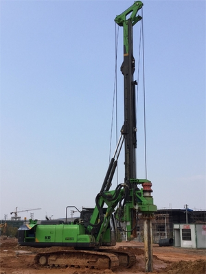 Piling-Arbeit garantiert KR150C leistungsstarke hydraulische Piling-Rig mit Cummins QSM11 Motor und 21 t oder mehr Bagger Größe