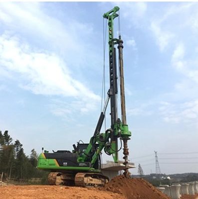 Hydraulisches Piling Rig mit 5,4 Tonnen Transportgewicht 20m Maximale Stapeldiefe und 300~1050mm Stapeldurchmesser