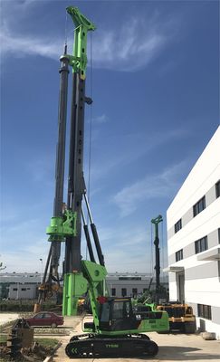 Hydraulisches Piling-Rig mit bis zu 30 Metern Bohrtiefe Gummi-Spur-Crawler-Typ und Transportgewicht 5,4 T