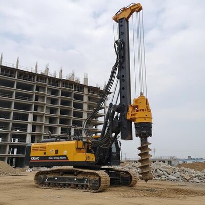 KR300C Drehbohrmaschine mit 54 m Bohrtiefe 320 kN.m Drehmoment und 2500 mm Bohrdurchmesser für Hochhausfundamente